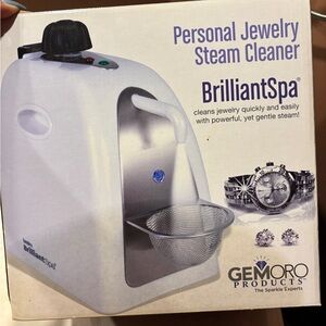 Personal Jewelry Steam Cleaner - White